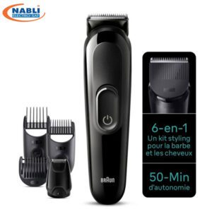 MULTIGROOMER 6 EN 1 BRAUN RECHARGEABLE 4 SABOT MGK 3410