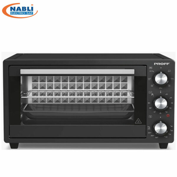 FOUR ELECTRIQUE PROFF NOIR 20 LITRES 6 PROGRAMMES AIR FRY PR-M2007B