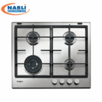 PLAQUE WHIRLPOOL 4 FEUX INOX + THERMOCOUPLE ixélium GMAL 6422/IXL