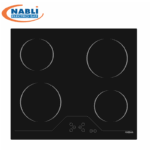 PLAQUE DE CUISSON PREMIUM ELECTRIQUE NOIR 4 FEUX PVC64,E01