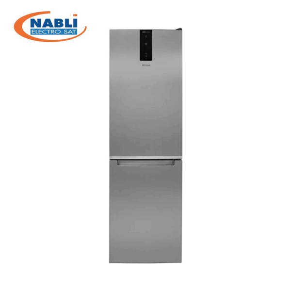 REFRIGERATEUR COMBINE WHIRLPOOL NOFROST INOX 6éme sens 360 LITRES W7 8110 OX