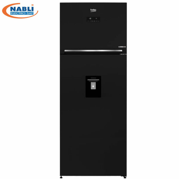 REFRIGERATEUR BEKO 560 L. NO FROST NOIR INVERTER+AFF.+DIST.EAU RDNE48