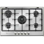 PLAQUE WHIRLPOOL 5 FEUX INOX + THERMOCOUPLE ixélium GMA 7522/IXL