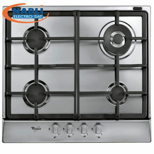 PLAQUE DE CUISSON WHIRLPOOL 4 FEUX INOX +THERMOCOUPLE AKR 353 IX
