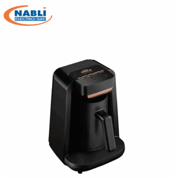 CAFETIERE TURC 1-5 TASSES BLACK+AGITATEUR DE LAIT OK0016-R