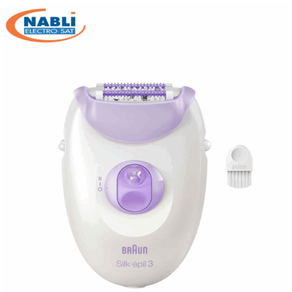 EPILATEUR BRAUN SILK EPIL 3 20 PINCETTES SMARTLIGHT MASSAGE SE3-000
