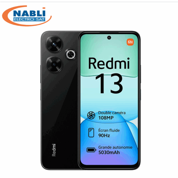 SMART PHONE REDMI 13  6/128G MIDNIGHT BLACK