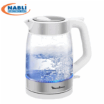 BOUILLOIRE MOULINEX 1,7 LITRE+VERRE TRANSPARENT BY6R5130