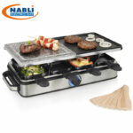 Appareil A Raclette  PRINCESS 8P + Pierre De Cuisson 162635