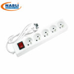 BLOC MULTIPRISES 5x2P+T + IV 34331 AVEC  INTERRUPTEUR