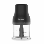 MINI HACHOIR NOIR TECHWOOD 500ml  200W 4LAMES THA-340